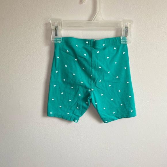 Turquoise Polka Dot Shorts - Size 6 - Picture 3 of 3